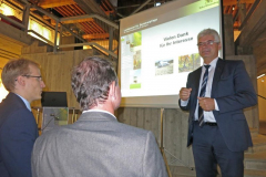 Eröffnung der Sonderausstellung \'Archäologie - Landwirtschaft - Forstwirtschaft. Wege zur integrativen Nutzung von Bodendenkmalen in der Kulturlandschaft\' 21. September 2015