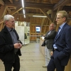 Dr. Frieder Klein im Gespräch mit Bürgermeister Magnus Hoppe
